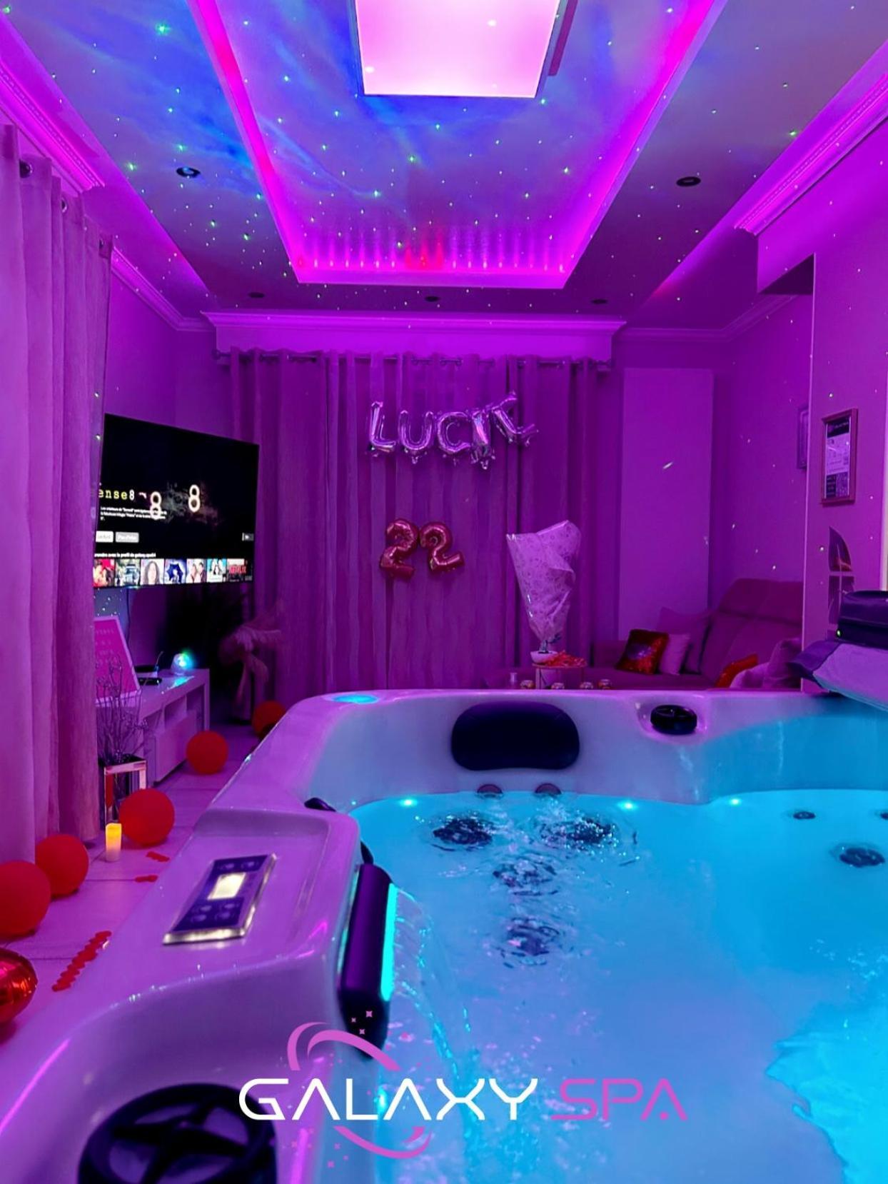 Galaxy Spa - Suite Venus Jacuzzi Et Sauna Privatif Champigneulles 외부 사진