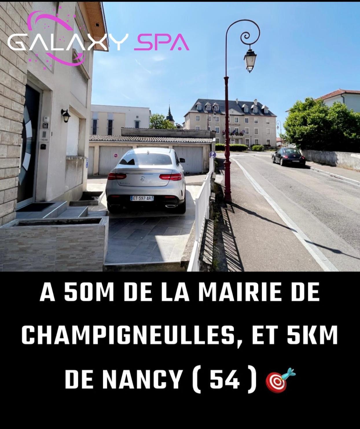 Galaxy Spa - Suite Venus Jacuzzi Et Sauna Privatif Champigneulles 외부 사진