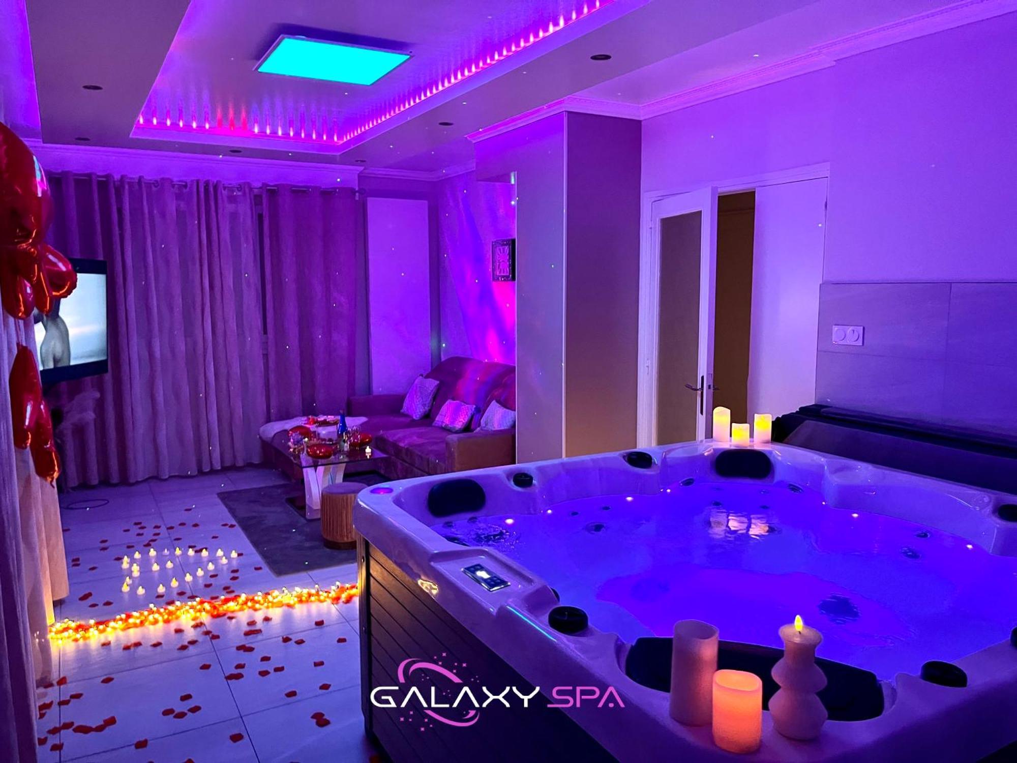 Galaxy Spa - Suite Venus Jacuzzi Et Sauna Privatif Champigneulles 외부 사진
